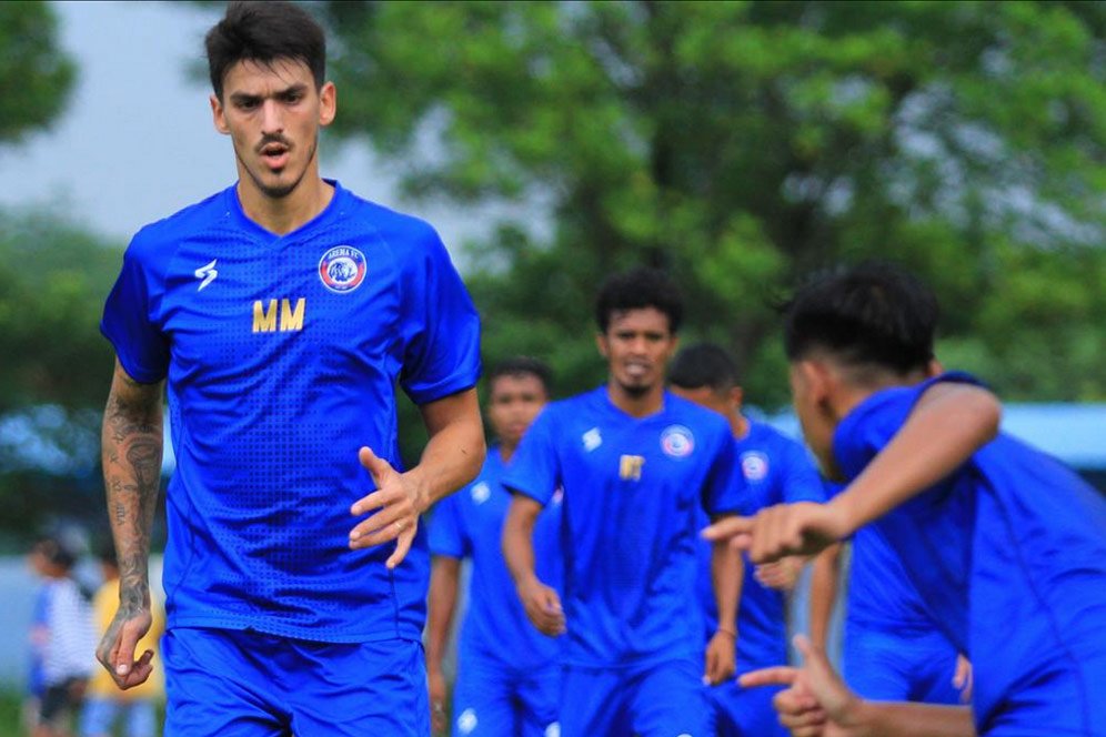 Trio Amerika Latin Absen pada Sesi Latihan Perdana TC Arema FC