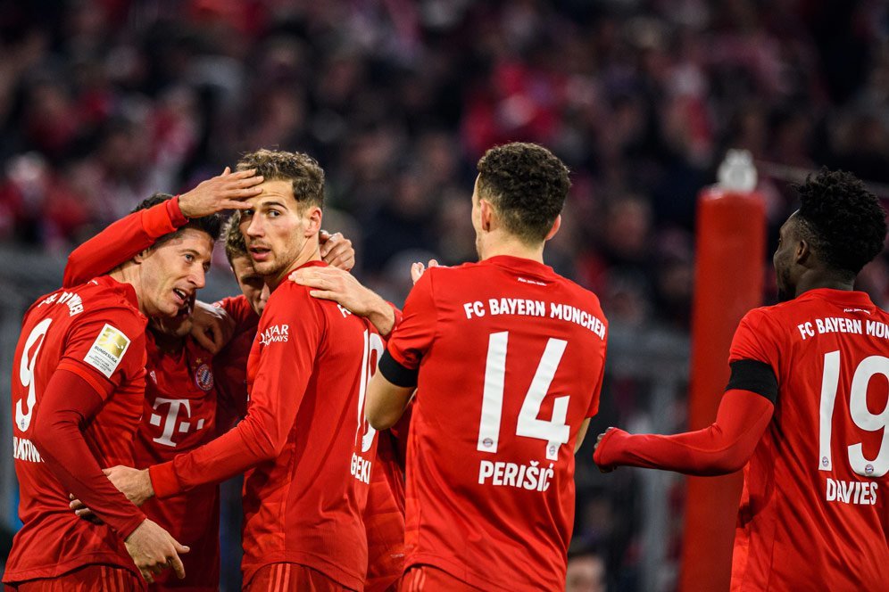 Bayern Munchen Kembali Berlatih dengan Tetap Jaga Physical Distancing, Seperti Apa Ya?