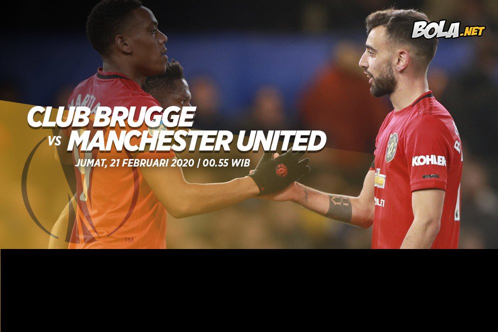 Prediksi Club Brugge vs Manchester United 21 Februari 2020