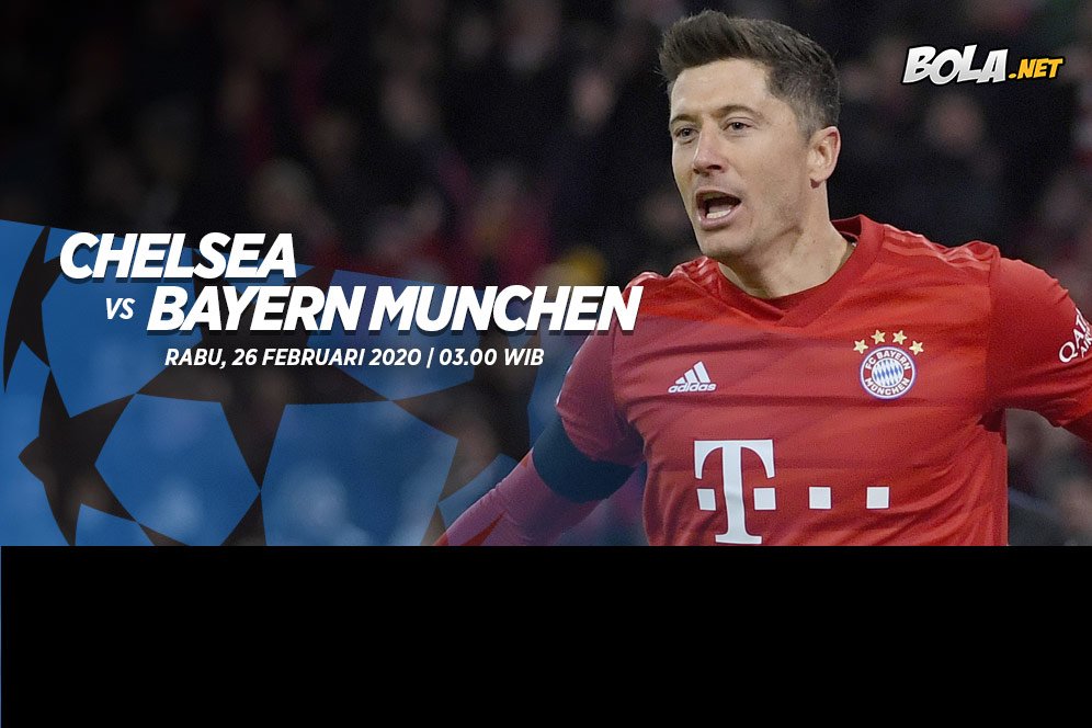 Data dan Fakta Liga Champions: Chelsea vs Bayern Munchen