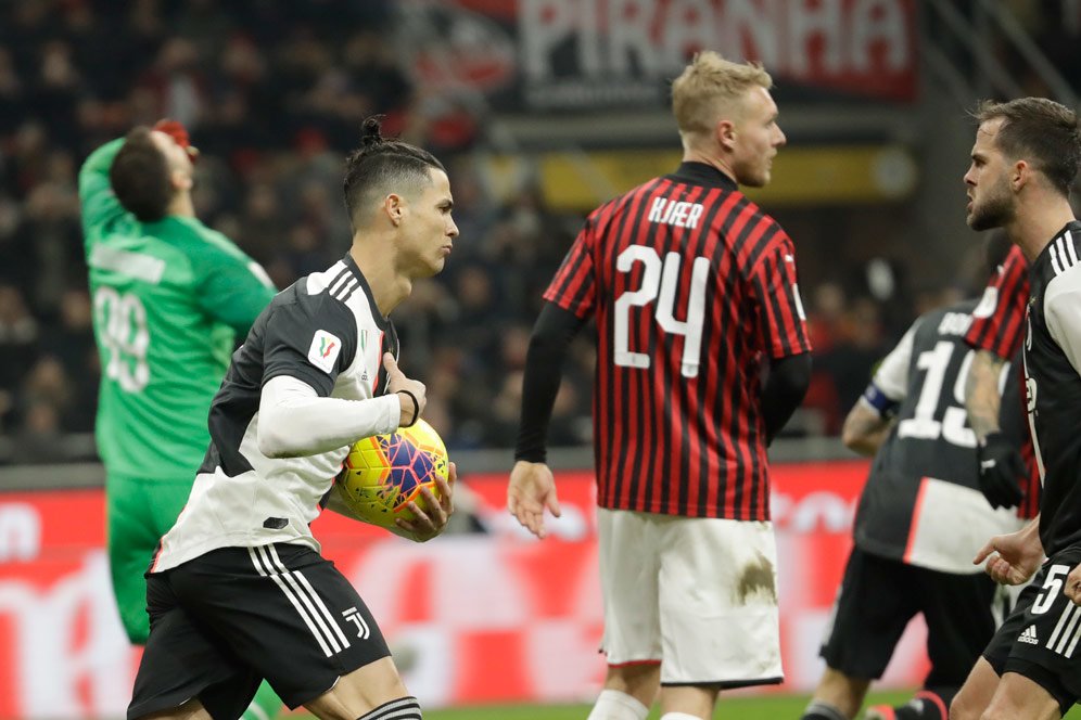 Jadwal Semifinal Coppa Italia: Juventus vs AC Milan