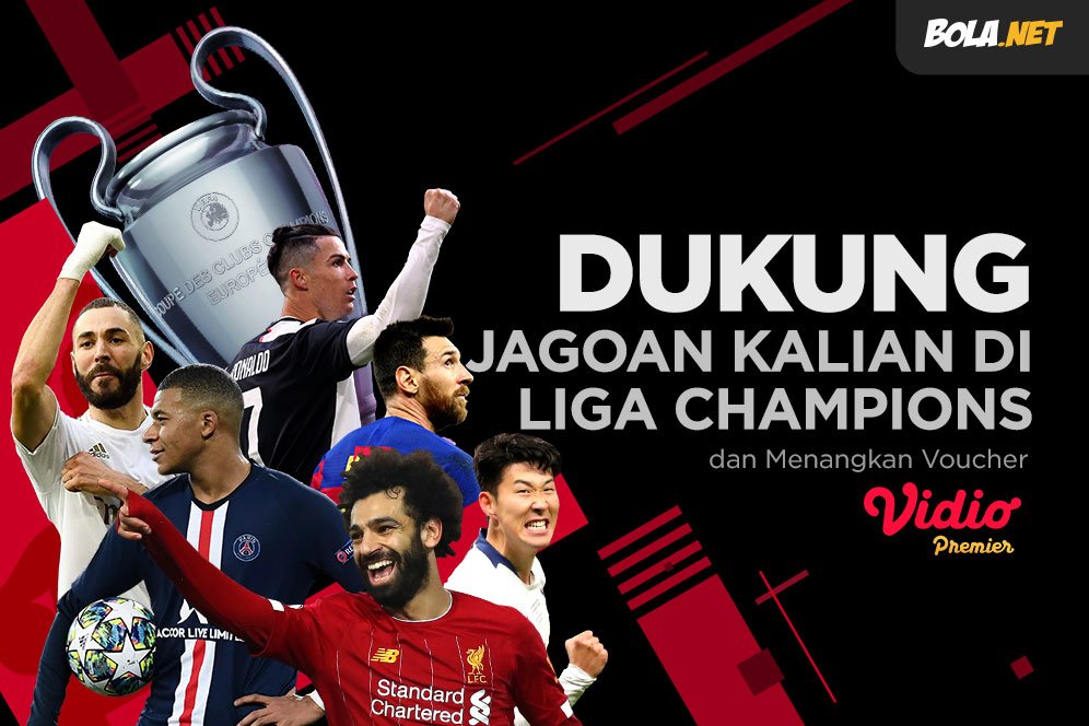 Inilah 10 Pemenang Kuis Bola.net X Vidio.com di Leg I Babak 16 Besar Liga Champions