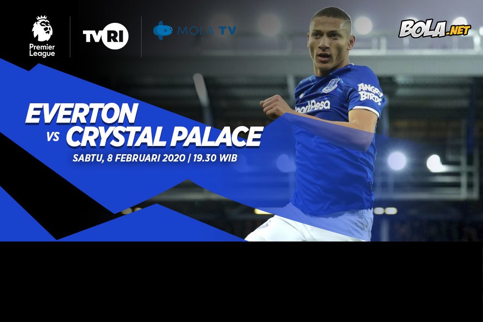 Prediksi Everton vs Crystal Palace 8 Februari 2020