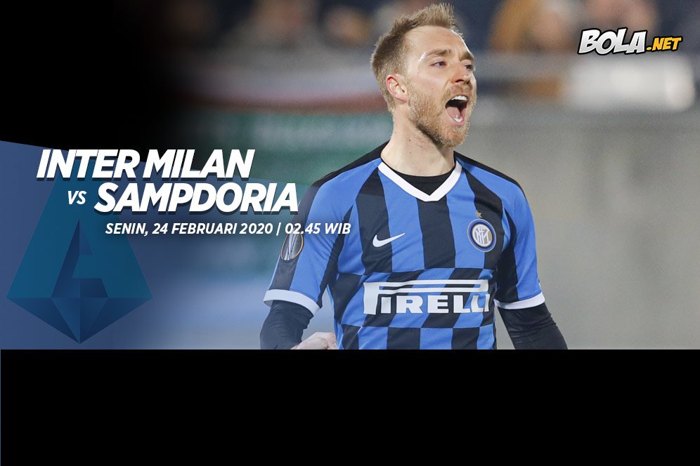 Data dan Fakta Serie A: Inter Milan vs Sampdoria