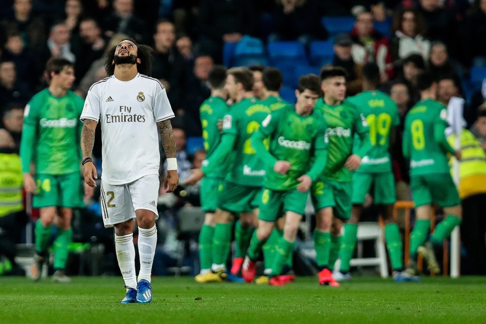 Lupa Caranya Bertahan, Marcelo Biang Kerok Kegagalan Real Madrid di Copa del Rey?