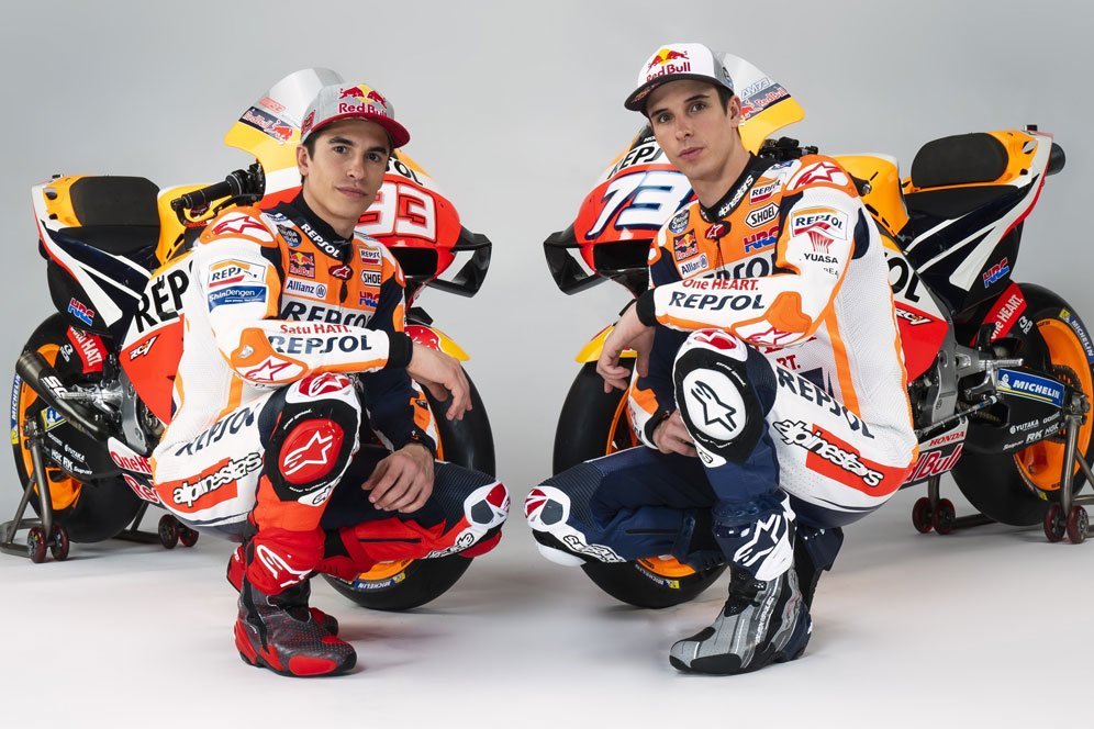 Marc dan Alex Marquez Pakai Helm Spesial di MotoGP Jerez