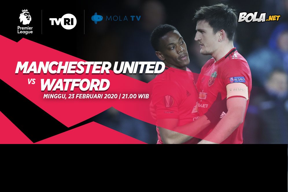 Live Streaming Manchester United vs Watford di Mola TV