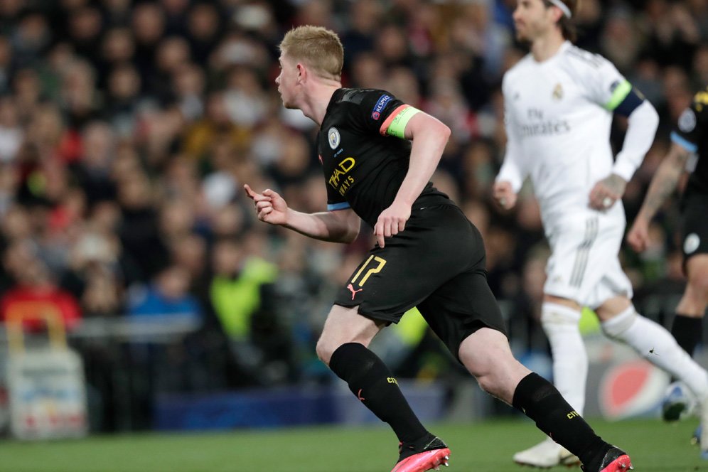 De Bruyne Cedera Punggung, Terancam Absen di Derby Manchester