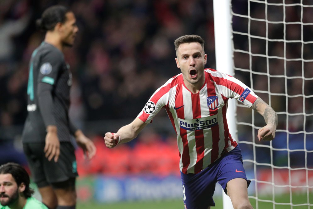 Mantap Nih! Peluang Liverpool Angkut Saul dari Atletico Makin Besar