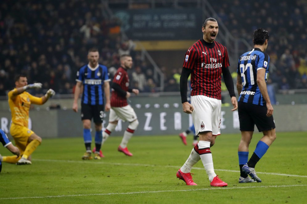 Milan Kalah Setelah Unggul Atas Inter, Ibrahimovic Kehabisan Kata-kata