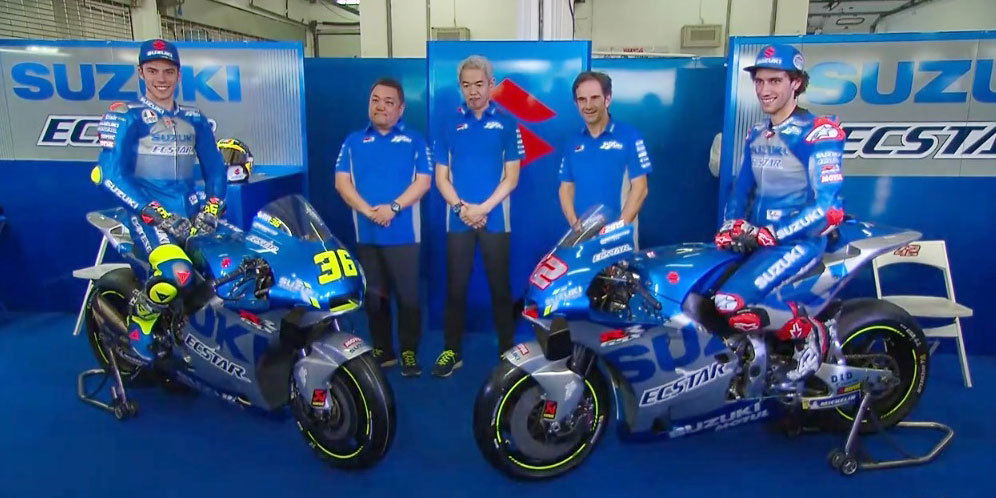 Suzuki Ecstar Diluncurkan Pamer Corak Baru Untuk Motogp 2020 Motogp Bola Net