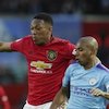 Duel Manchester United vs Manchester City Tinggalkan Luka di Kaki Martial