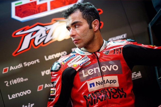 Danilo Petrucci saat masih membela Ducati Team di MotoGP 2020. (c) Ducati