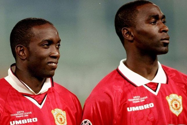 Dwight Yorke dan Andy Cole (c) MUFC Official