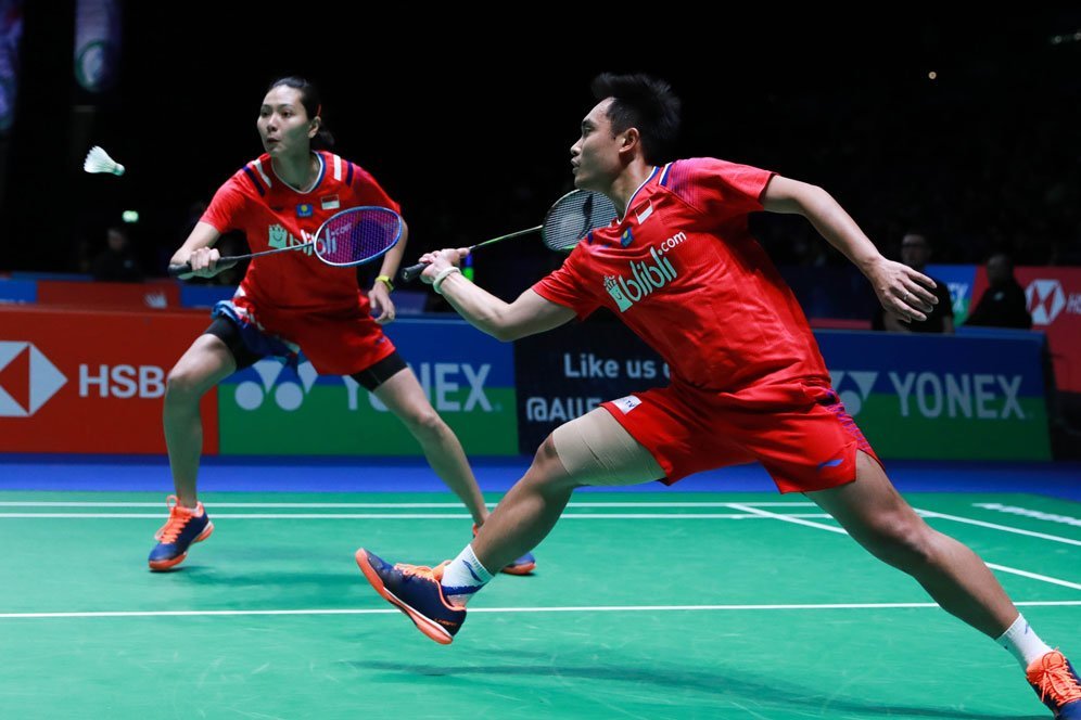 BWF World Tour Finals 2020, Hafiz / Gloria Gagal Menang Atas Duo Prancis