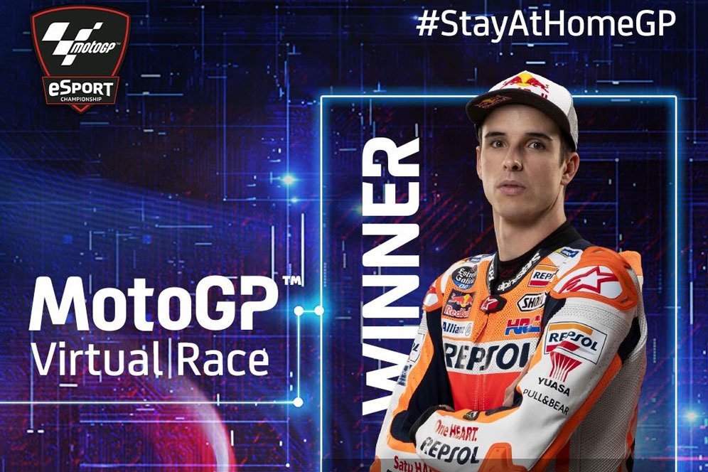 Video: Marc Marquez Dikalahkan Sang Adik di MotoGP Virtual Race