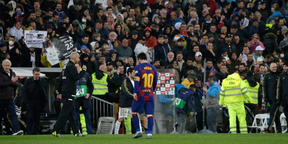 Kapten Barcelona, Lionel Messi. (c) AP Photo