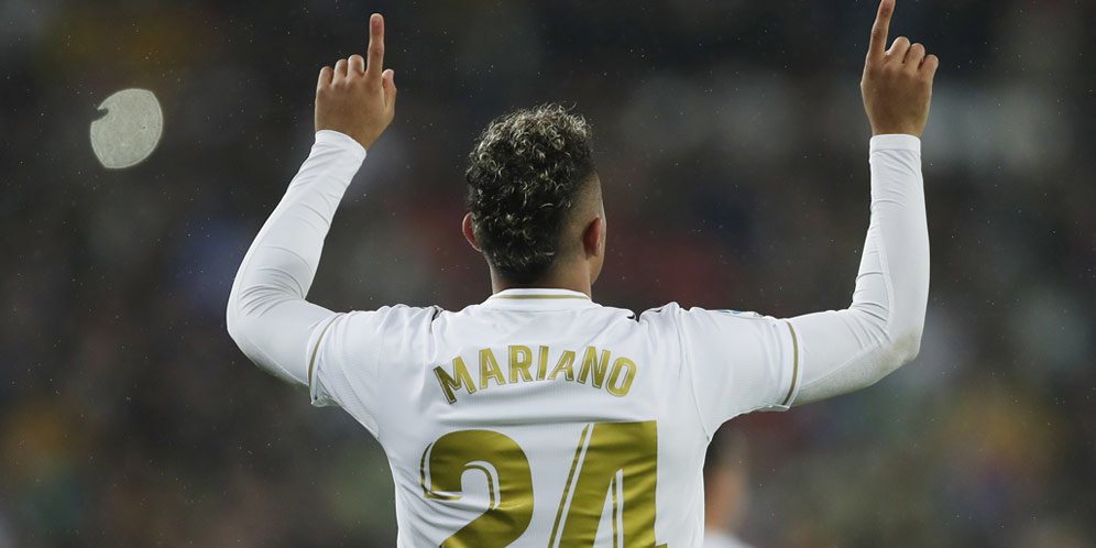 Pemain Real Madrid, Mariano Diaz (c) AP Photo