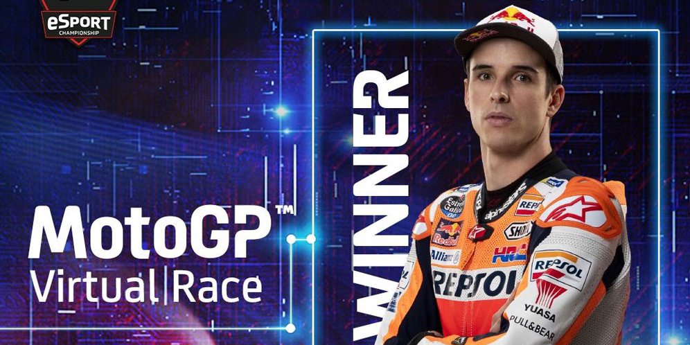 Berkat Gamer Indonesia, Alex Marquez Menangi MotoGP Virtual Race Mugello