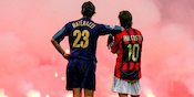 Hikayat Foto Ikonik Sepak Bola: Marco Materazzi dan Rui Costa di Derby della Madonnina