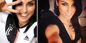 Monica Somma, Presenter Cantik Italia Tifosi Sejati Juventus