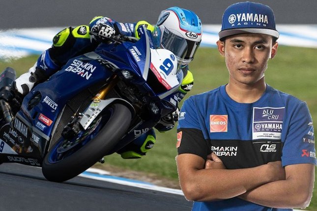 Kolaborasi Galang Hendra Pratama dan Ten Kate Yamaha