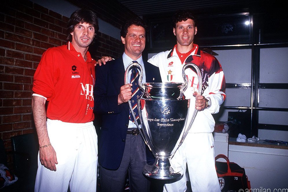 Franco Baresi, Ketika AC Milan Jadi Raja Eropa dengan 3 Trofi dari 5 Final dalam 7 Tahun