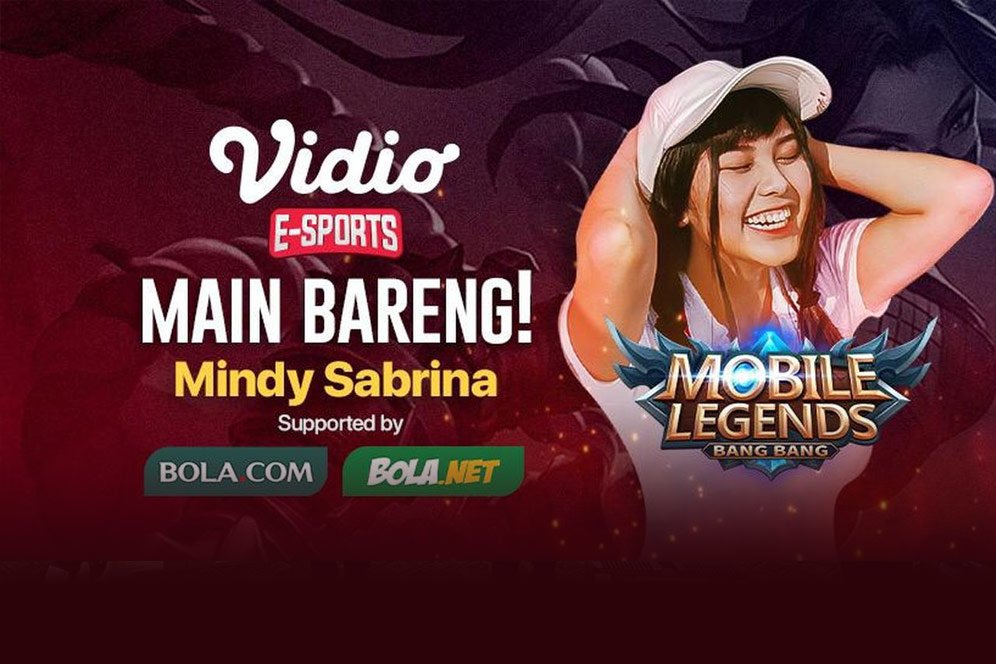 Yuk Tonton Live Streaming Main Bareng Mobile Legends: Bang Bang Bersama Mindy Sabrina di Vidio.com