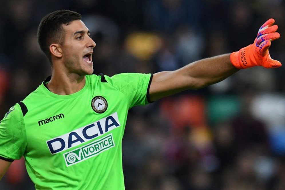 Kiper Udinese Senang Dikaitkan dengan Inter