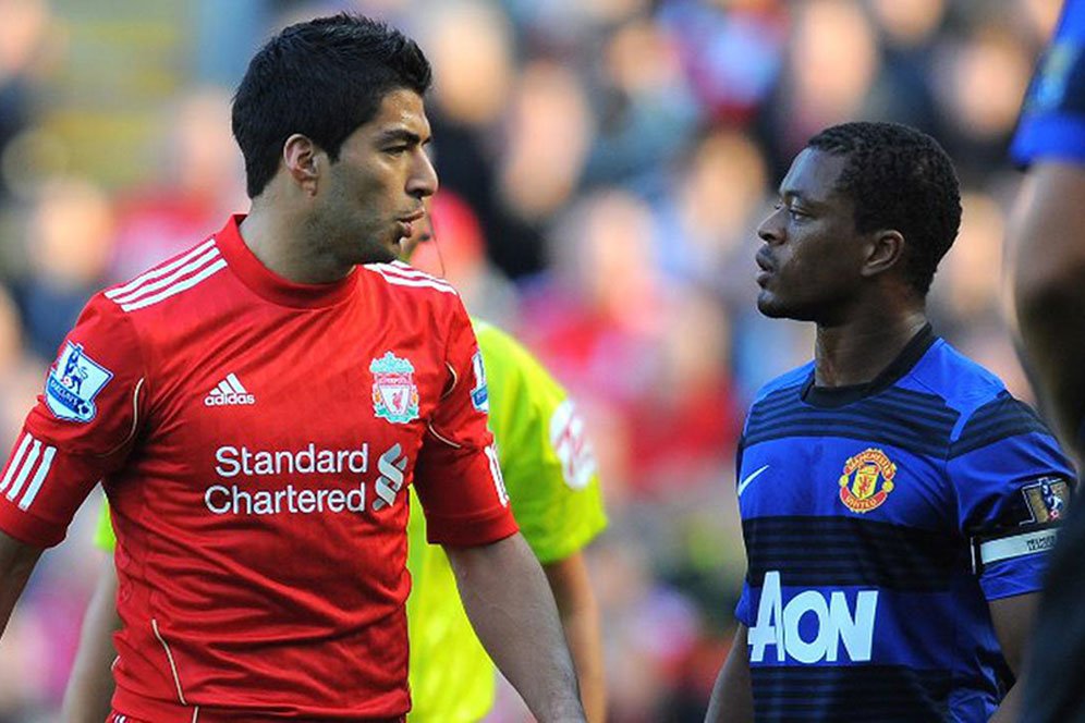 Soal Pertengkaran antara Luis Suarez dan Patrice Evra, Bagaimana Awal Mulanya?