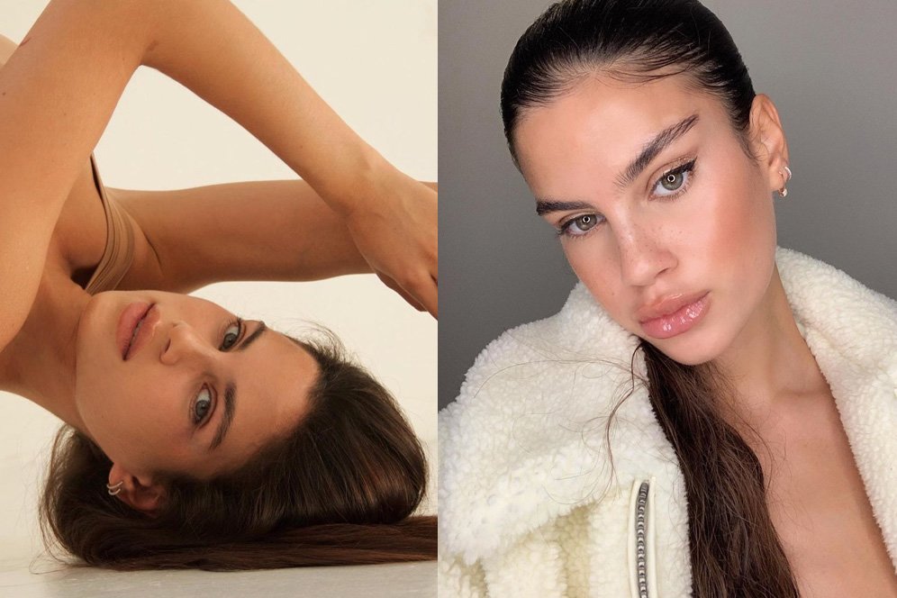 7 Potret Seksi Sandra Jerze, Kekasih Serge Gnabry yang Tekuni Dunia Model