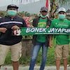 Solidaritas Bonek Jayapura, Bagi Sembako dan Masker Lawan COVID-19