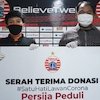 Gandeng PSSI Pers, Persija Salurkan Bantuan untuk Masyarakat Terdampak Pandemi Virus Corona