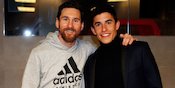 Disapa Lionel Messi, Marc Marquez: Rasanya Mau Mati! Disapa Lionel Messi, Marc Marquez: Rasanya Mau Mati!