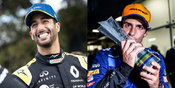 Daniel Ricciardo ke McLaren, Carlos Sainz Resmi Bela Ferrari Daniel Ricciardo ke McLaren, Carlos Sainz Resmi Bela Ferrari