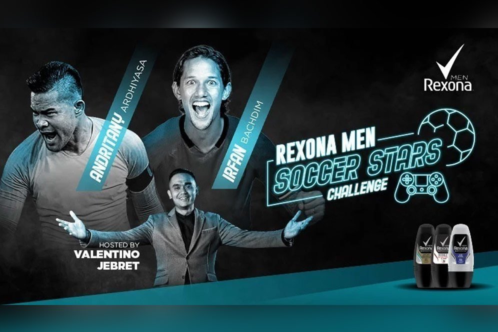 Yuk Tonton Live Streaming Rexona Men Soccer Stars Challenge: Irfan Bachdim vs Andritany Ardhiyasa