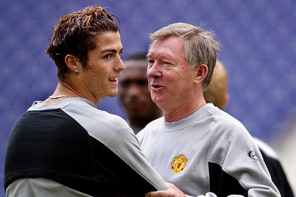 Begitu Hangat, Inilah Potret Hubungan Cristiano Ronaldo dan Sir Alex Ferguson