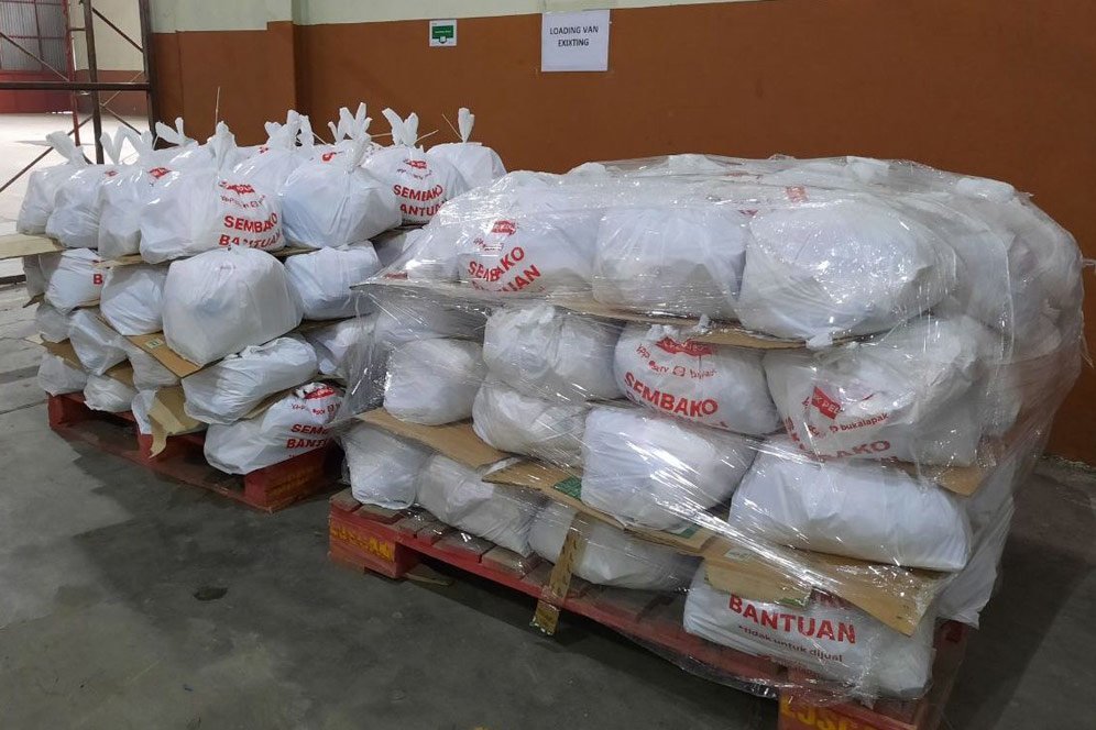 EMTEK Peduli Corona Salurkan 10.000 Paket Sembako Lewat Mitra Bukalapak