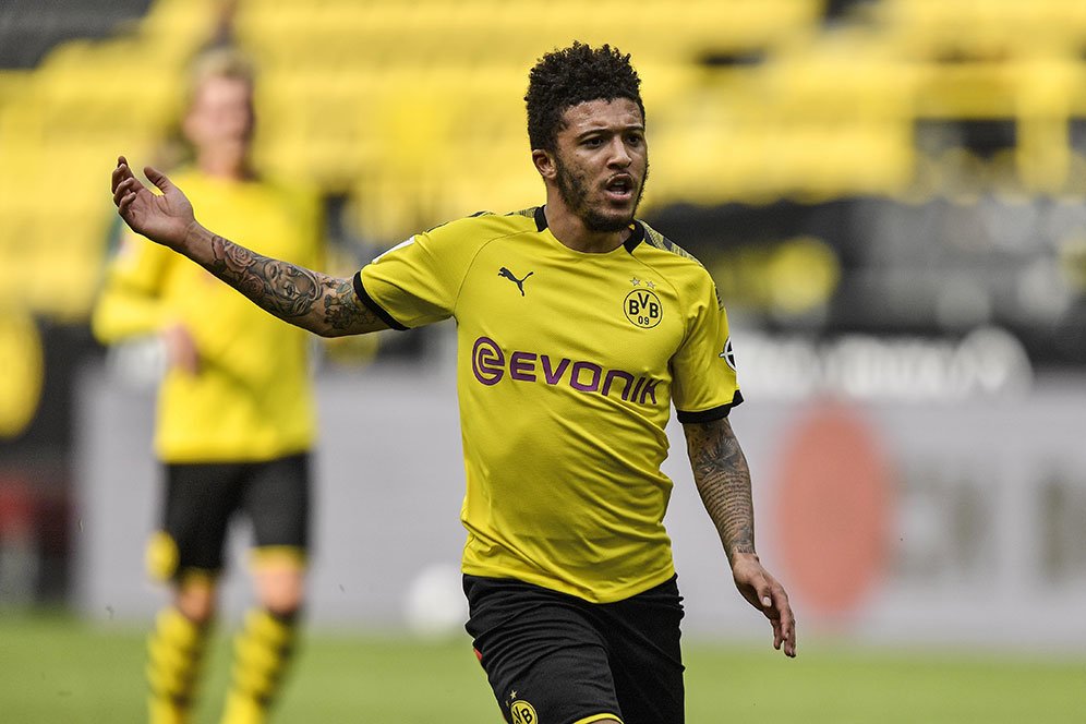 Alih-Alih Gabung MU, Jadon Sancho Lebih Pilih Balik ke Manchester City