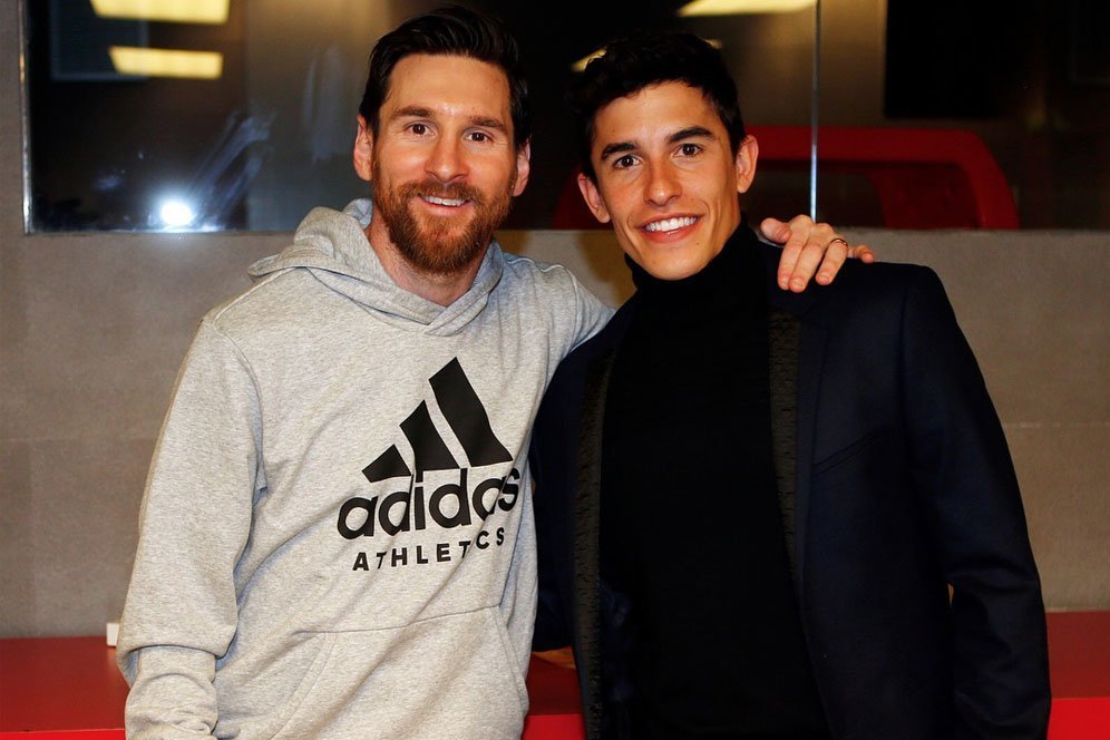 Disapa Lionel Messi, Marc Marquez: Rasanya Mau Mati!