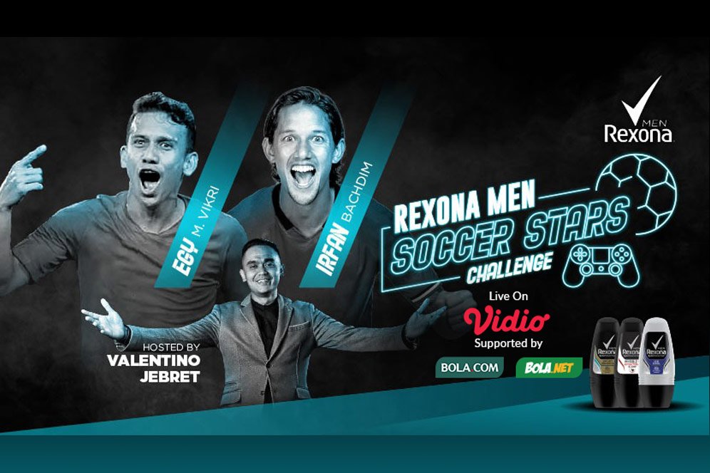 Saksikan Rexona Men Soccer Stars Challenge: Irfan Bachdim vs Egy Maulana