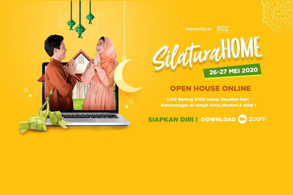 Silaturahome, Yuk Lebaran Virtual Bareng Artis dan Pejabat