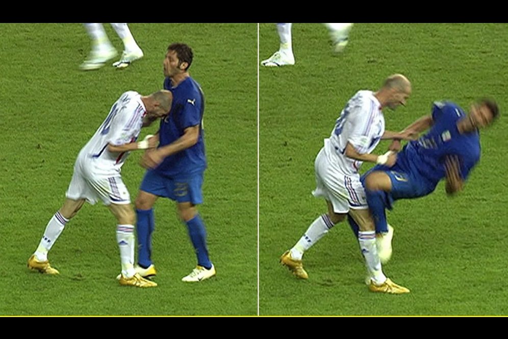 Bongkar Rahasia: Ternyata Inilah yang Dikatakan Materazzi Sebelum 'Ditanduk' Zidane Bongkar Rahasia: Ternyata Inilah yang Dikatakan Materazzi Sebelum 'Ditanduk' Zidane