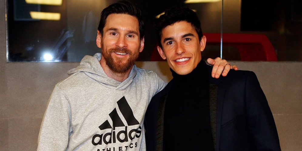 Disapa Lionel Messi, Marc Marquez: Rasanya Mau Mati!