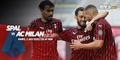 Link Live Streaming SPAL vs AC Milan di Vidio.com