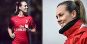Stine Hovland, Bek Berparas Menawan Milik AC Milan Stine Hovland, Bek Berparas Menawan Milik AC Milan