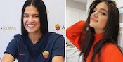 Potret-potret Maria Zecca, Striker Cantik dari AS Roma Potret-potret Maria Zecca, Striker Cantik dari AS Roma