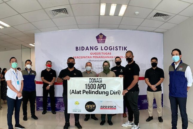 APPI Serahkan 1500 APD Hasil Penggalangan Dana ke BNPB APPI Serahkan 1500 APD Hasil Penggalangan Dana ke BNPB