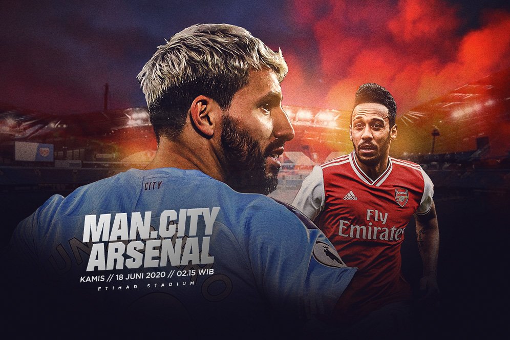 Live Streaming Manchester City vs Arsenal di Mola TV