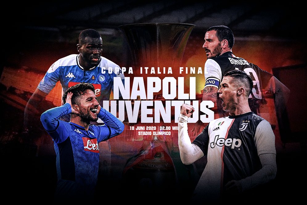 Jadwal Siaran Langsung Final Coppa Italia: Napoli vs Juventus di TVRI